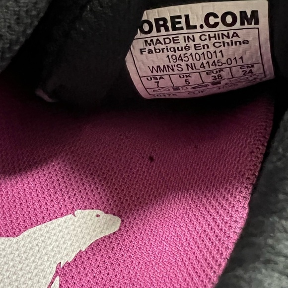 SOREL Kinetic Renegade Mesh Sneaker size 7 - Picture 9 of 9